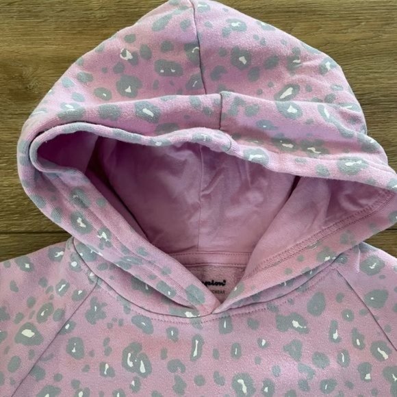 Champion Girls Large Leopard Print Athletic Hoodie - Picture 5 of 16